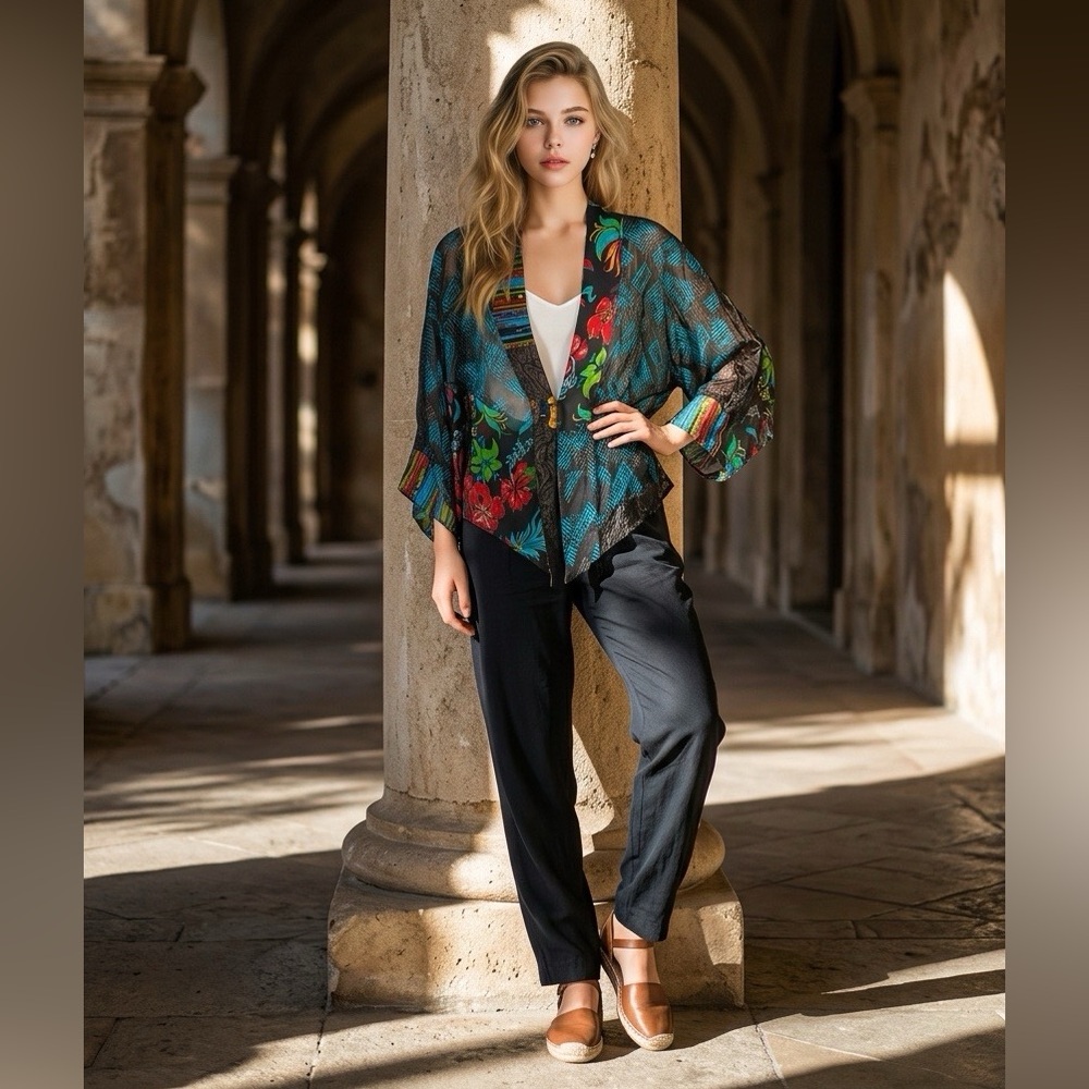Chico's Kimono Top - S